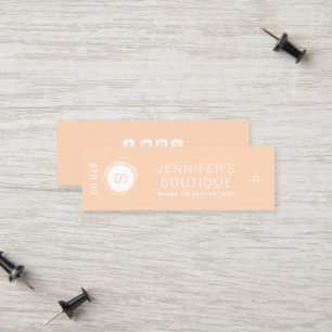 Clothing Tags Small Business Peach Price Tags