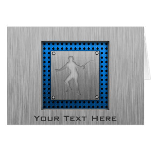 Clôture balayée de Métal-regard