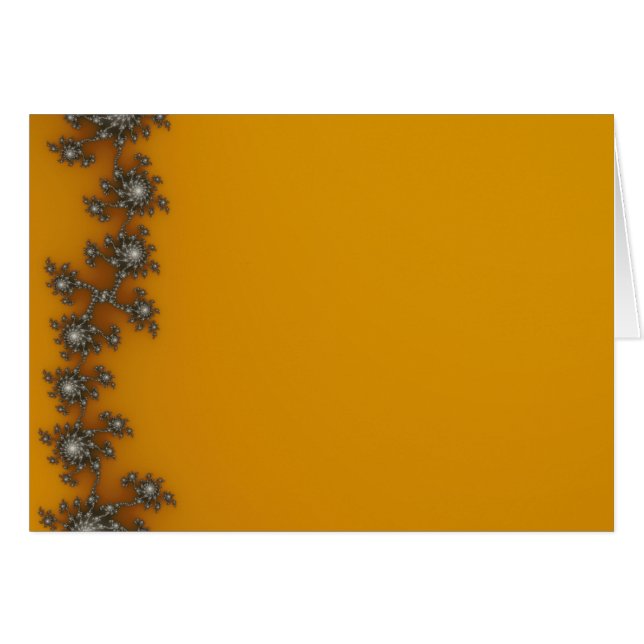 Clôture - Carte Fractée (Devant horizontal)