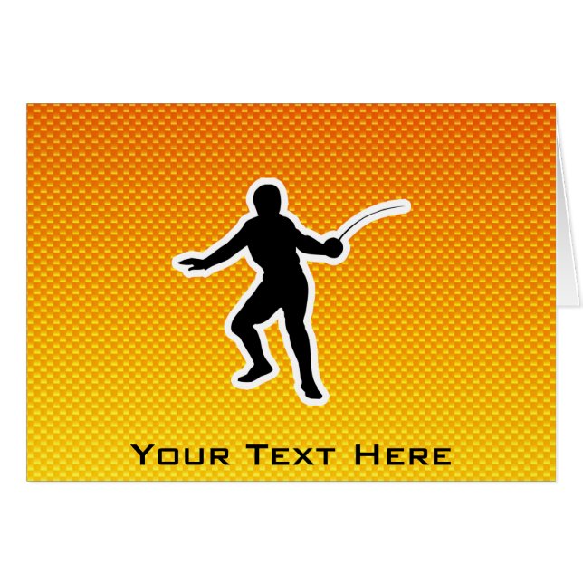 Clôture jaune-orange (Devant horizontal)