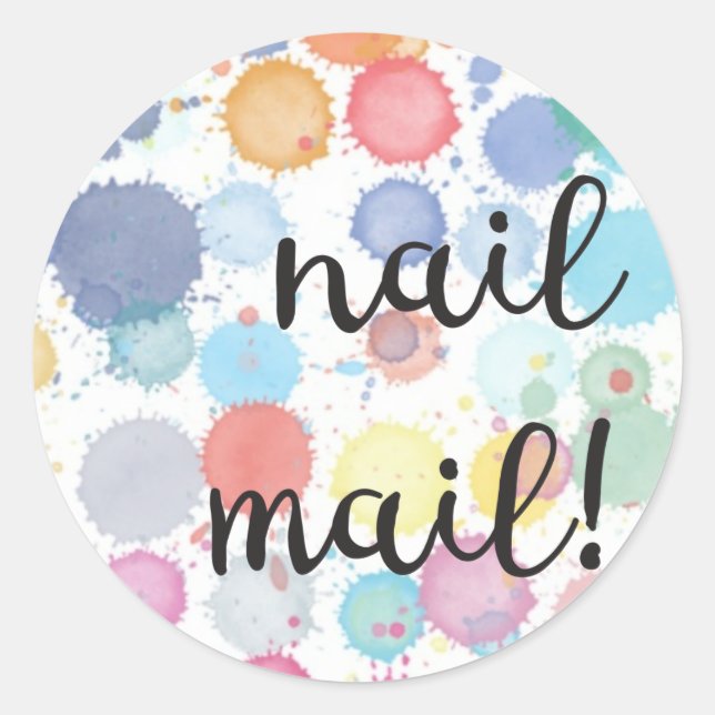 Clou Mail ! Autocollant (Devant)