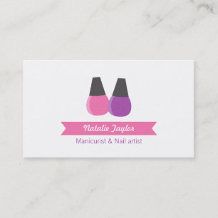 Clou Manicuriste Polonais Artiste Nail Cartes de v