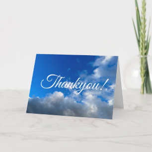 Cloud#24  thank you card