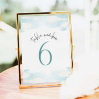 Cloud 9 Blue and White Bridal Shower 6