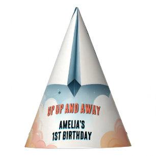 Cloud 9 Fly Kids Sky Joy Airplane 1st Birthday Party Hat