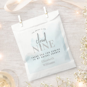 Cloud 9 Thank for Coming Bridal Shower Favour Bag