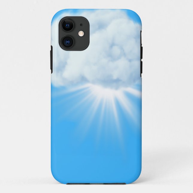 Cloud Abstrait et coque iphone Sun (Dos)