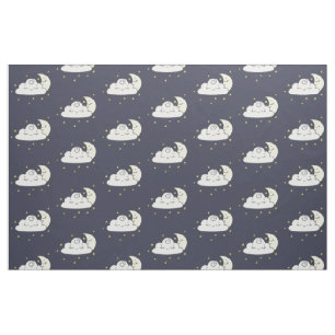Cloud and Moon Fabric