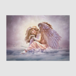 cloud angel tissue paper