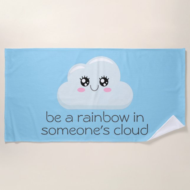 Cloud Beach Towel (Front)