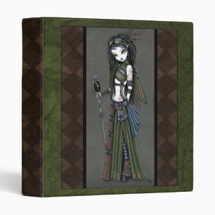 "Cloud Burst" Steampunk Aviatrix Fairy Binder