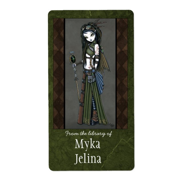 "Cloud Burst" Steampunk Aviatrix Fairy Boite (Devant)