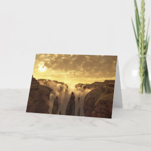 Cloud Canyon Greeting Card