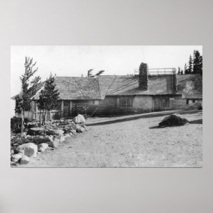 Cloud Cap Inn at Mt. Hood, Oregon Photograph Poster