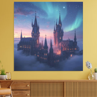 Cloud City of Light Canvas Print