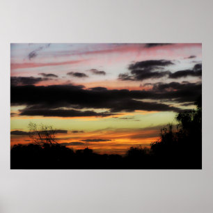 Cloud Colours Poster