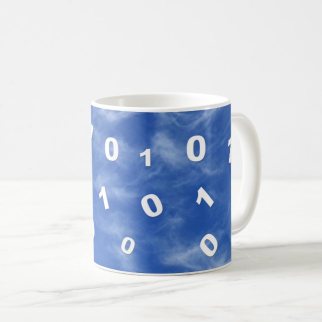 Cloud Computing Data Coffee Mug (Front Right)