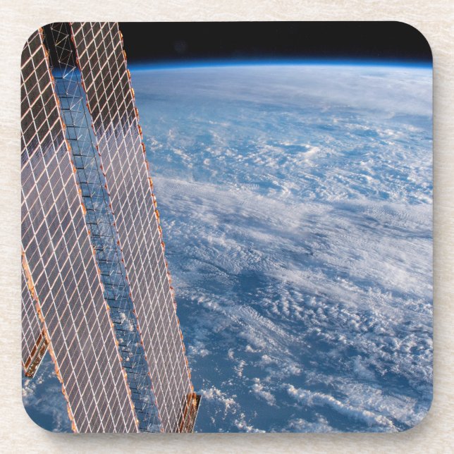 Cloud-Covered Tasman And Coral Seas. Coaster (Front)