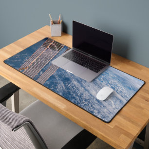 Cloud-Covered Tasman And Coral Seas. Desk Mat