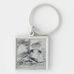 Cloud formation over the Black Sea Keychain