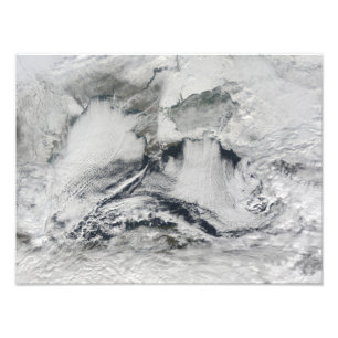Cloud formation over the Black Sea Photo Print