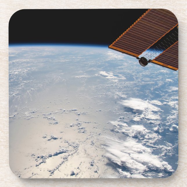 Cloud Formations Surrounding Sunglint Off Pacific Coaster (Front)