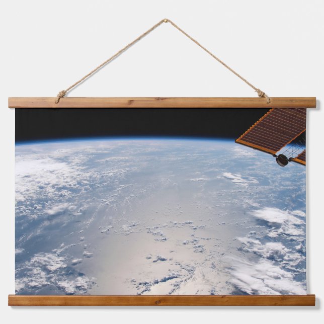 Cloud Formations Surrounding Sunglint Off Pacific Hanging Tapestry (Front)