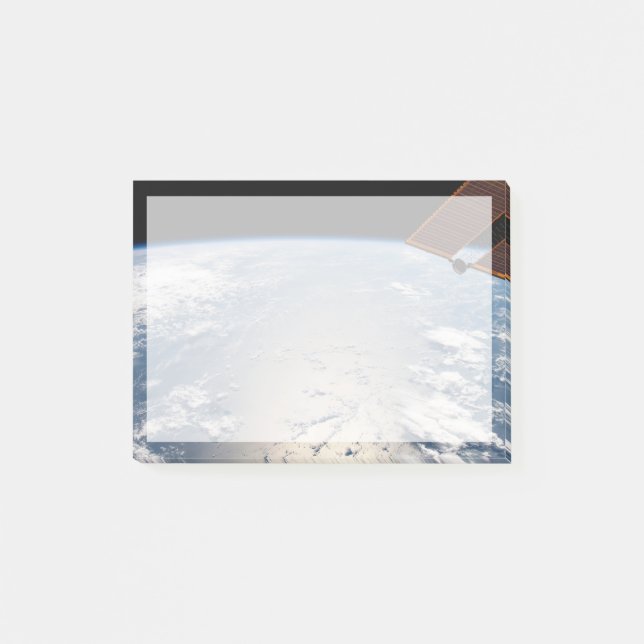 Cloud Formations Surrounding Sunglint Off Pacific Post-it Notes (Front)