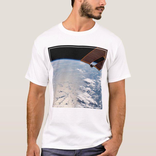 Cloud Formations Surrounding Sunglint Off Pacific T-Shirt (Front)