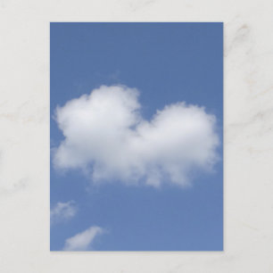 Cloud Heart Flat Card