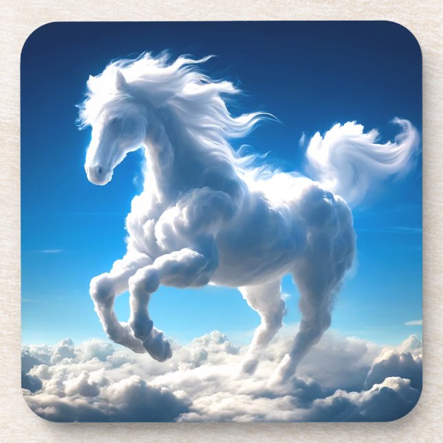 Cloud Horse Coaster (Front)