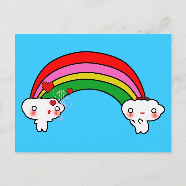 Cloud in Love! Postcard (Front)