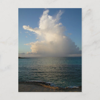 Cloud Kisses Sea Postcard