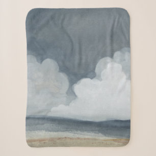 Cloud Landscape Sherpa Blanket