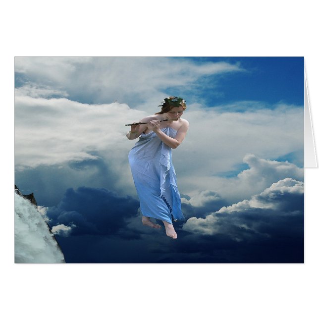 Cloud Magic Birthday Card (Front Horizontal)