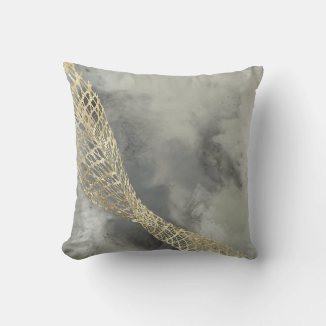 Cloud Matrix Throw Pillow (Front)