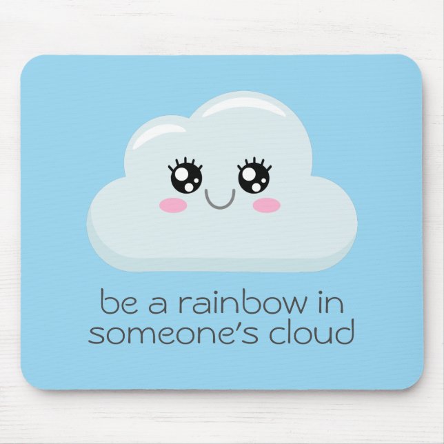 Cloud Mouse Pad (Front)