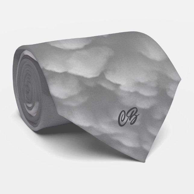 "Cloud" Neck Tie (Rolled)