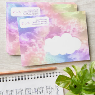 Cloud Neuf Enveloppe 9e Anniversaire - Pastel Sky