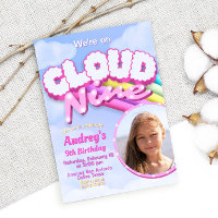 Cloud Nine - 9th Birthday with Photo