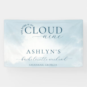 Cloud Nine Bachelorette Weekend Banner