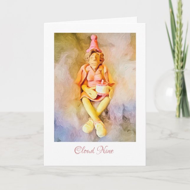 Cloud Nine Birthday Card (Front)
