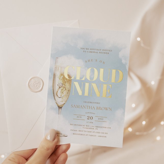 Cloud Nine Elegant Bridal Shower (Creator Uploaded)