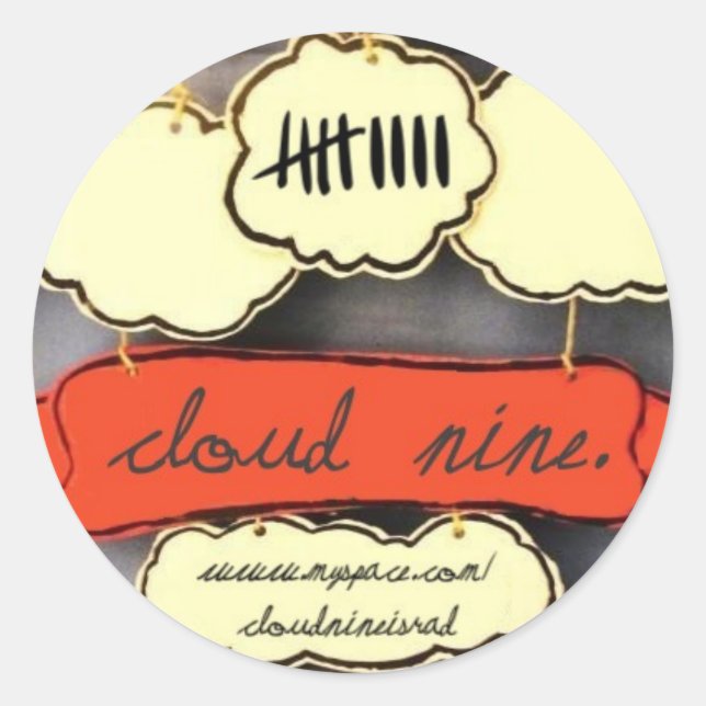 Cloud nine EP sticker (Front)