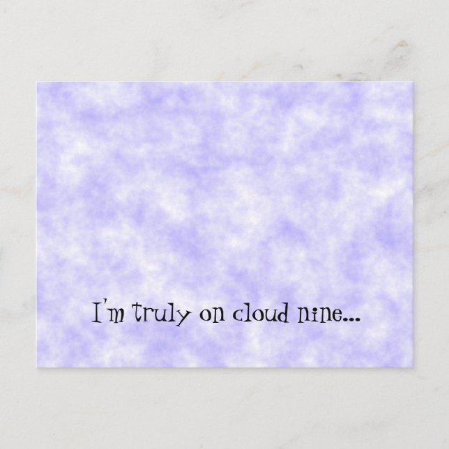 Cloud Nine Postcard (Front)