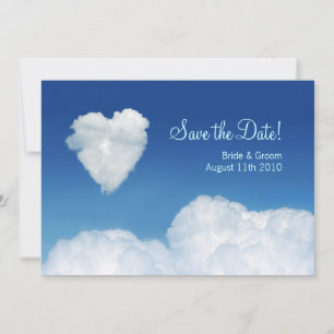 Cloud Nine - Save the Date card
