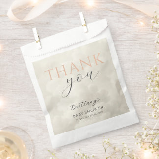 Cloud Nine White Clouds Baby Shower Favour Bag