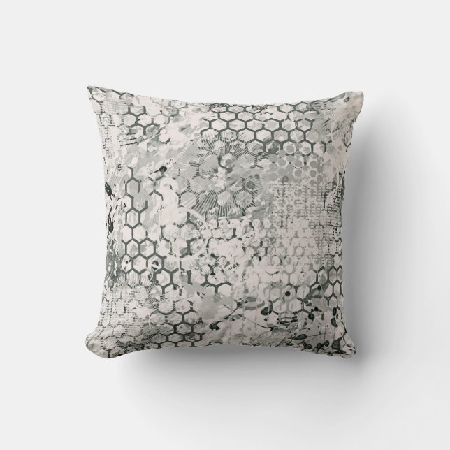 Cloud Odyssey Throw Pillow (Front)