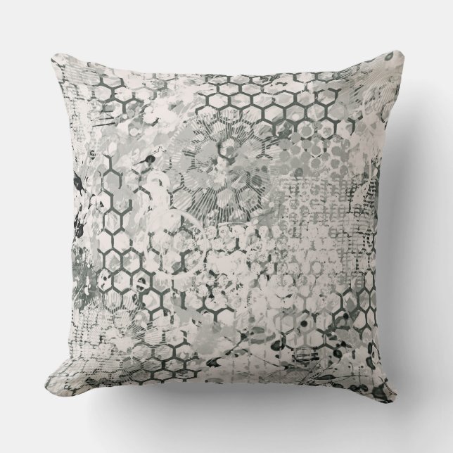 Cloud Odyssey Throw Pillow (Front)
