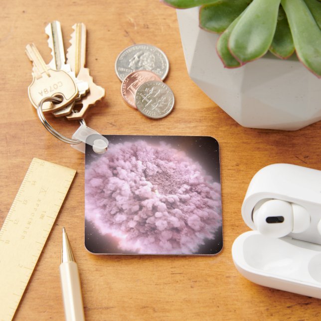 Cloud Of Debris From Two Neutron Stars Keychain (Desk)